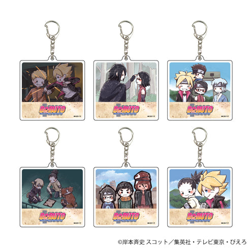 『BORUTO-ボルト- -NARUTO NEXT GENERATIONS-』アクリルキーホルダー 01/BOX(全6種)(グラフアート)